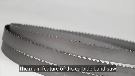 M42 54X1.6mm Bimetal Band Saw Blade for Alloy Steel Cutting